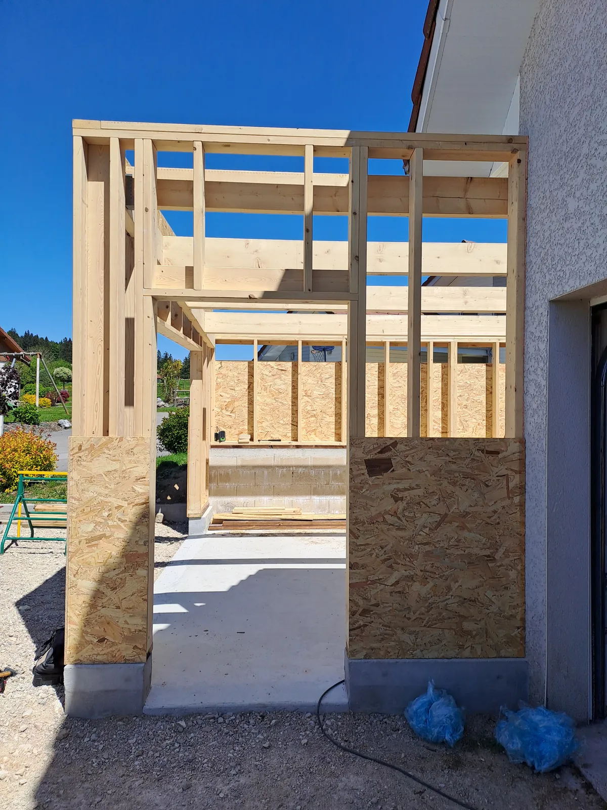 Pose d'extensions en bois - DC Marechal