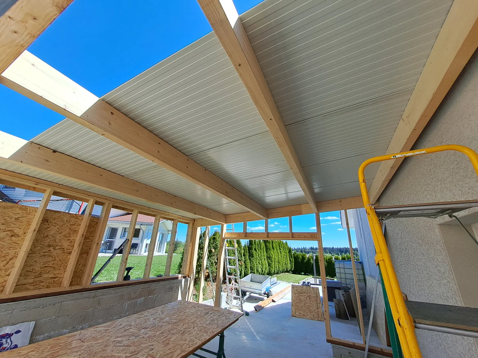 Pose d'extensions en bois - DC Marechal