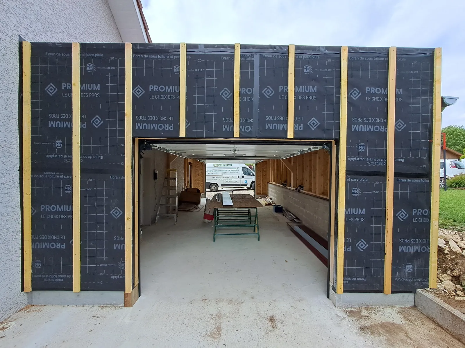 Pose d'extensions en bois - DC Marechal